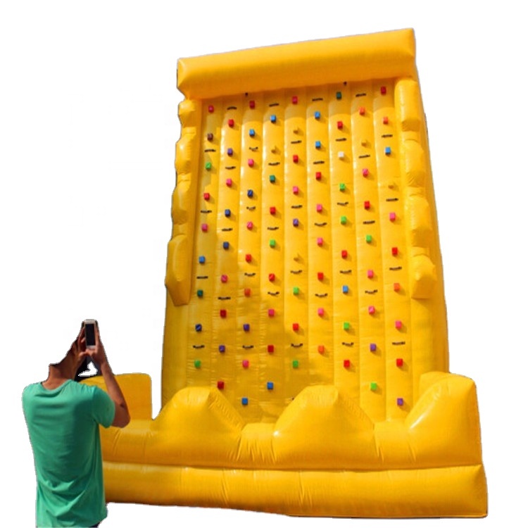 Kids Outdoor Climbing Wall - 인플레터블 암벽등반벽, PVC 소재 바운서(로프 및
