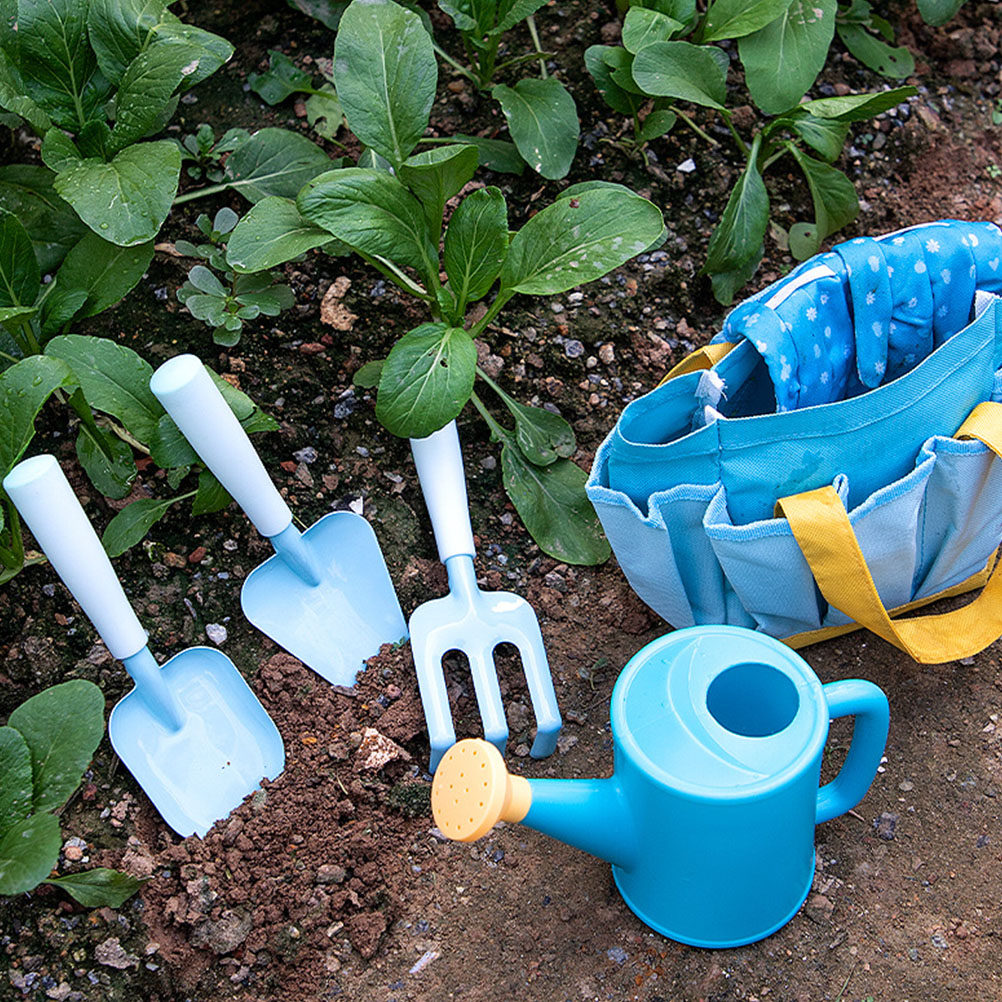 Kids Outdoor Yard Tools - 어린이 정원 도구 세트: 작은 삽과