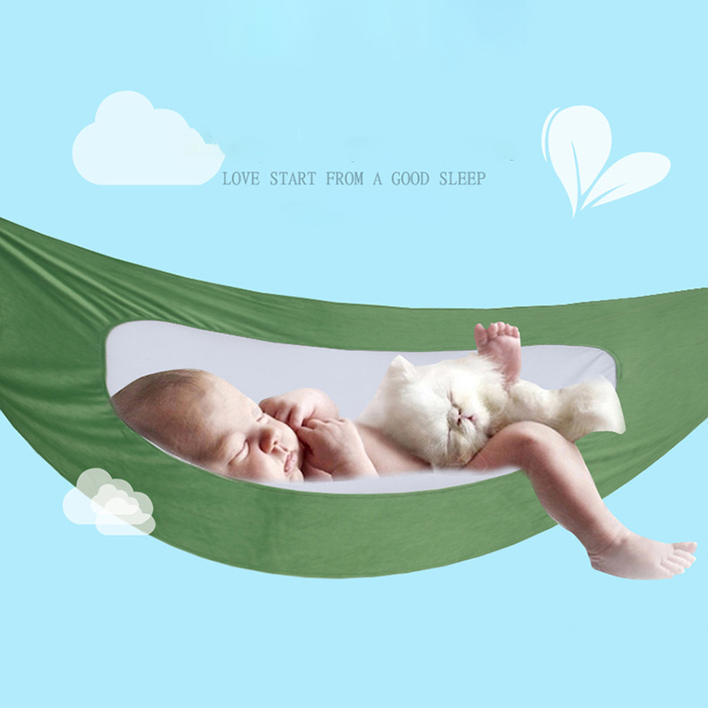 Kids Outdoor Hammock - 신생아용 코튼 해먹, 침대 패브릭 스윙,
