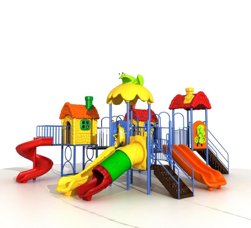 Kids Outdoor Slide Set - 튼튼한 유치원 놀이기구, 어린이 야외 놀이터,