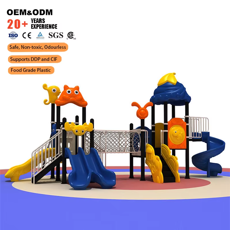 Kids Outdoor Slide Set - 상업용 야외 놀이기구 대형 야외 놀이터