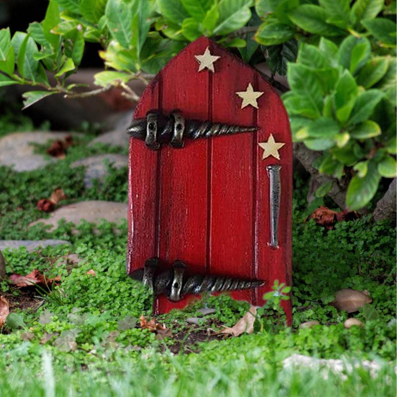 Kids Outdoor Fairy Garden - 요정 문 정원 장식 야외 액세서리