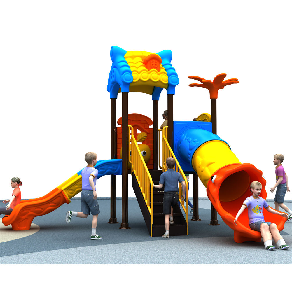 Kids Outdoor Slide Set - 어린이 야외 놀이공원 장비 조합 그네와