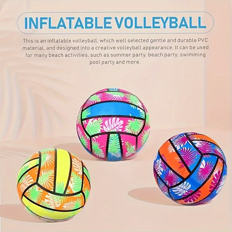 Kids Outdoor Volleyball - 4/2/1pcs 풍선 비치 배구 공 4pcs