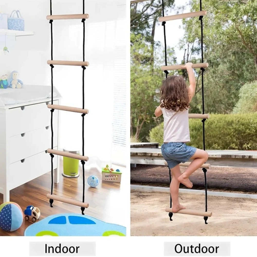 어린이용 로프 사다리 나무 그네 실내외 나무 놀이터 레 - Kids Outdoor Wooden Playset 리뷰 및 가격