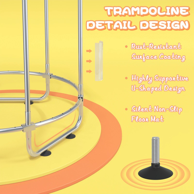 5피트 유아용 트램펄린 8-in-1 어린이 미니 트램펄 - Kids Outdoor Hammock 리뷰 및 가격
