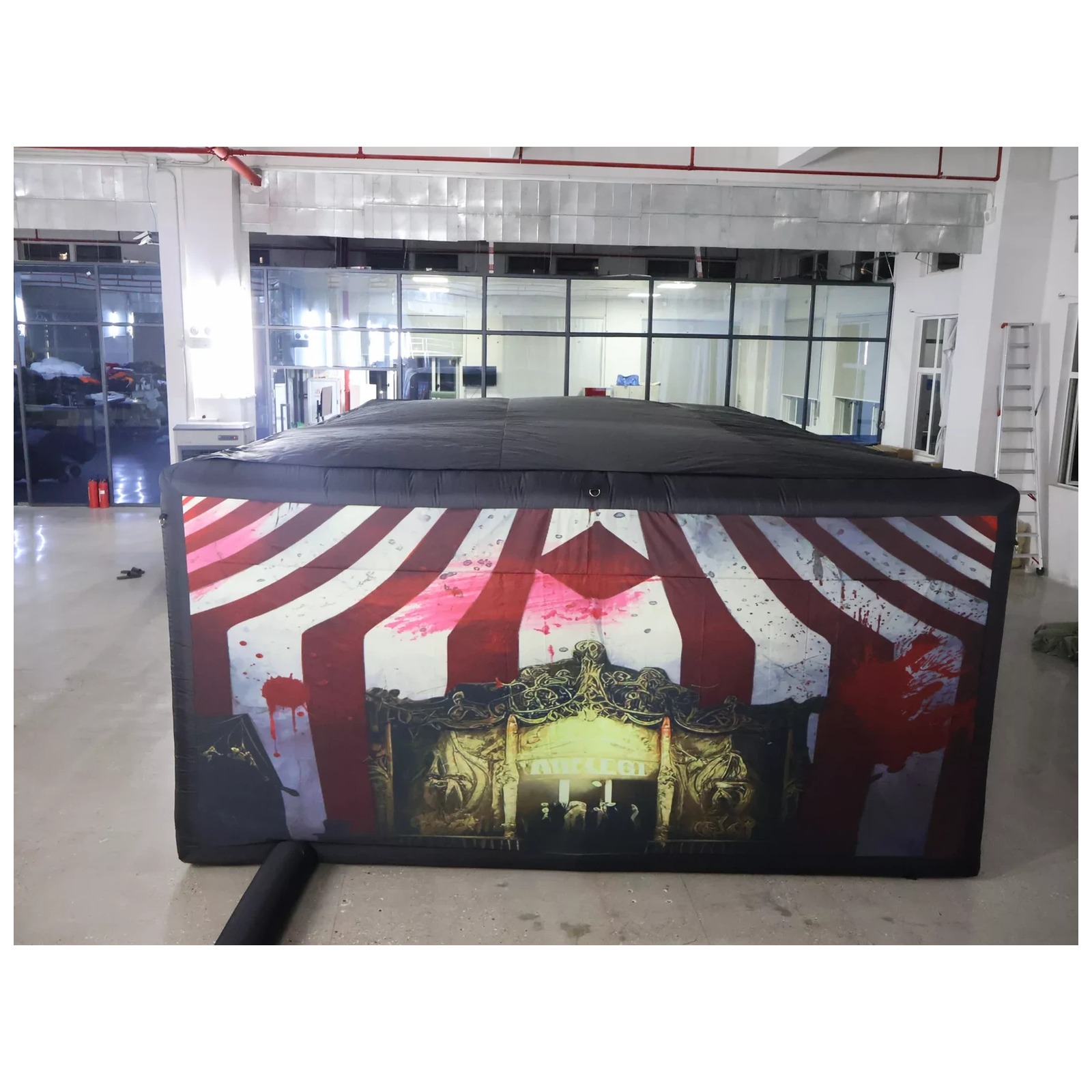 대형 유령의 서커스 평지붕 에어바운스 미로 4X6m 1 - Kids Outdoor Party Venue 리뷰 및 가격