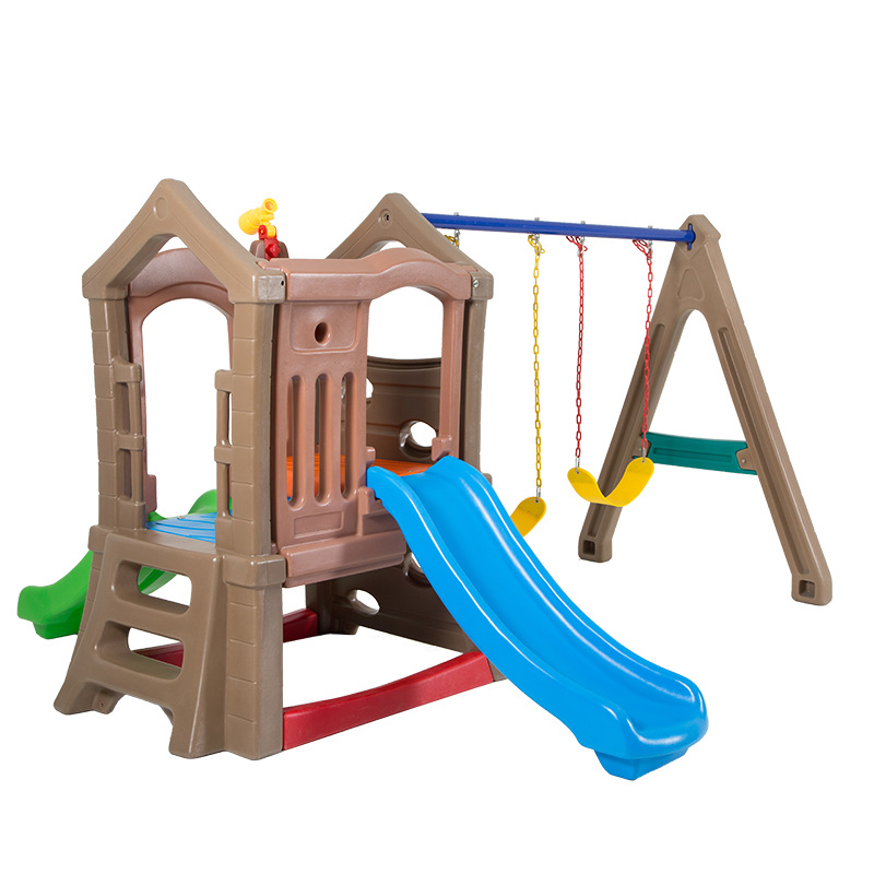 고품질 어린이 실내/실외 플라스틱 이중 슬라이드 놀이터 - Kids Outdoor Slide Set 리뷰 및 가격