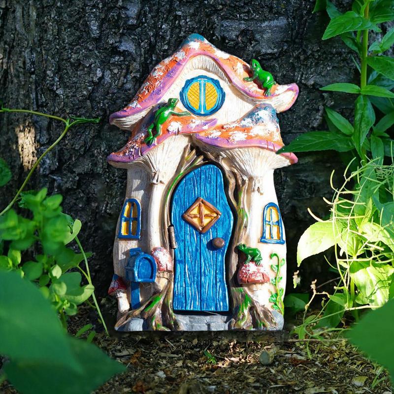 나무 얼굴 장식 야외 미니 나무 요정 마당 집, 홈 장 - Kids Outdoor Fairy Garden 리뷰 및 가격