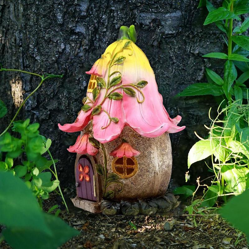 나무 얼굴 장식 야외 미니 나무 요정 마당 집, 홈 장 - Kids Outdoor Fairy Garden 리뷰 및 가격