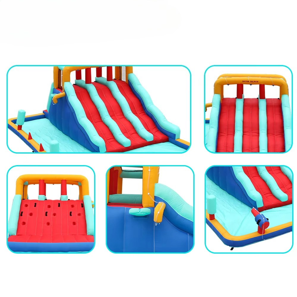 슬라이드가 있는 야외용 에어바운스, 어린이 놀이터 점퍼 - Kids Outdoor House 리뷰 및 가격