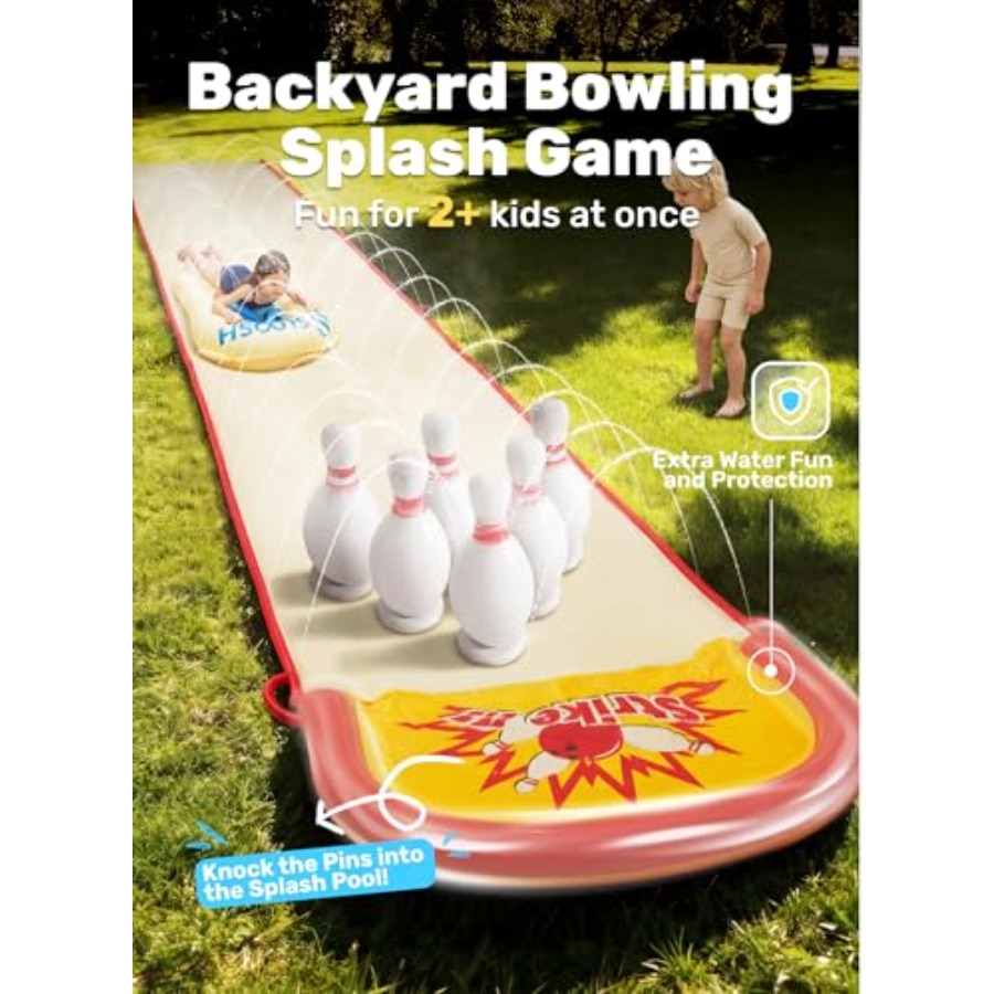 아이들을 위한 마당 야외 놀이: 20피트 잔디밭 물 미 - Kids Outdoor Slide Set 리뷰 및 가격