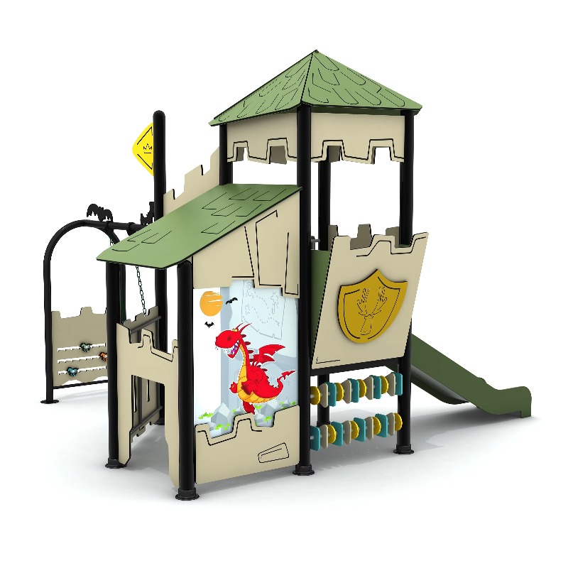 나무로 만든 야외 놀이터 세트, 스틸 놀이집, 어린이  - Kids Outdoor Wooden Playset 리뷰 및 가격
