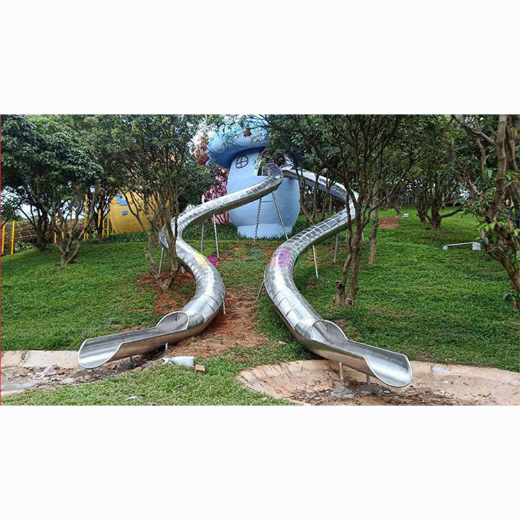 대형 야외 스테인리스 스틸 워터 슬라이드, 정원 학교  - Kids Outdoor Water Slide 리뷰 및 가격