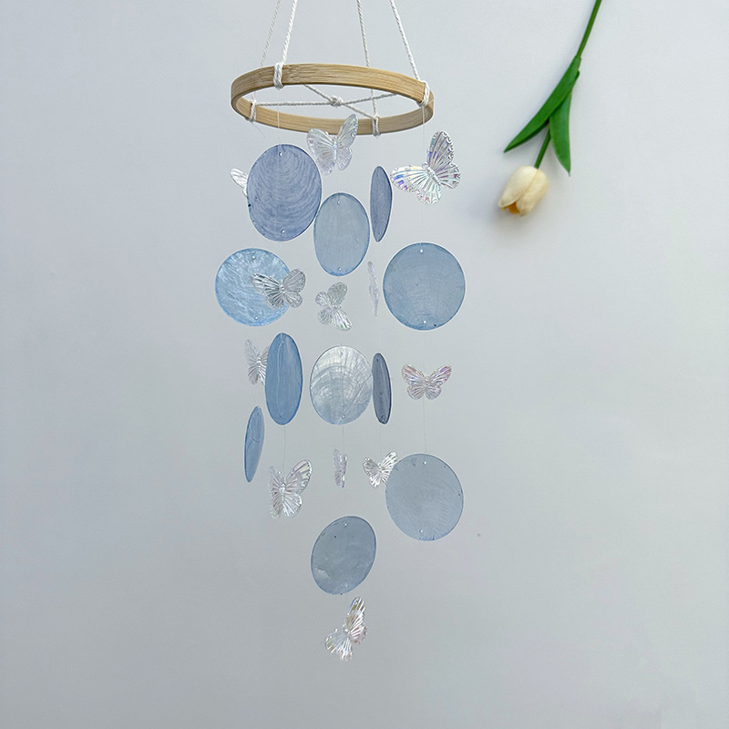 나비 조개 바람종 정원 실내외 DIY 걸이형 드림캐쳐  - Kids Outdoor Fairy Garden 리뷰 및 가격