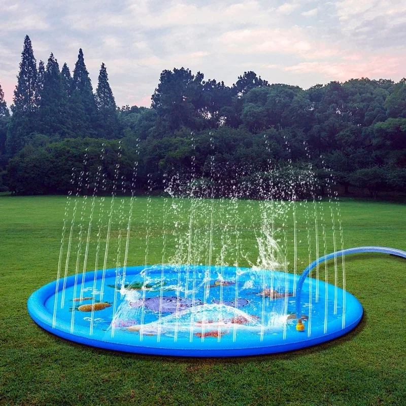 돌고래 상어 공룡 무지개 물 스프레이 매트 어린이 야외 - Kids Outdoor Activity Centre 리뷰 및 가격