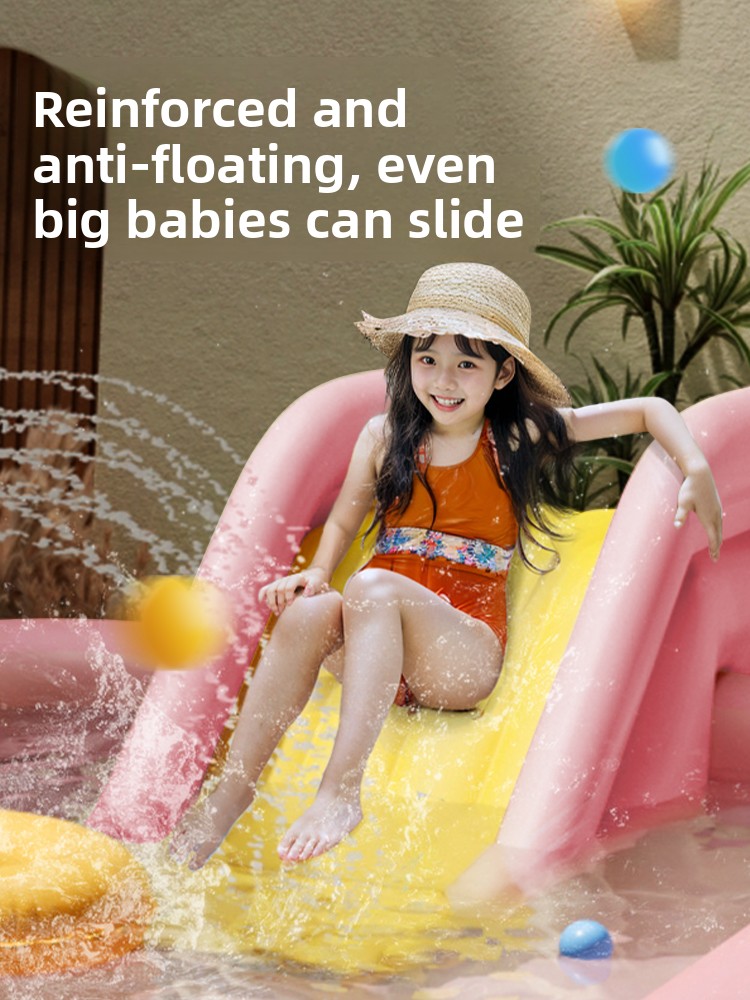 차양막 슬라이드가 있는 접이식 대형 수영장, 어린이 및 - Kids Outdoor Pool 리뷰 및 가격