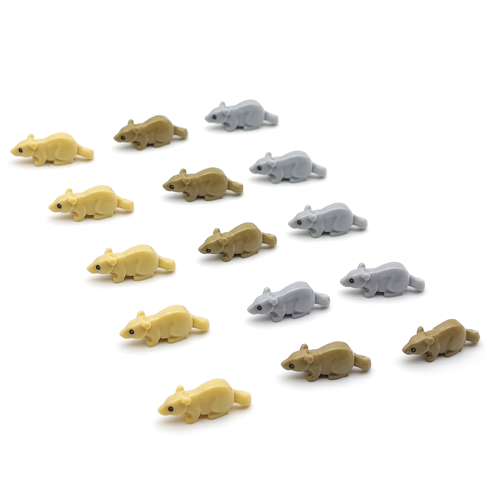 5pcs MOC 도시 동물 마우스 빌딩 블록 거리 동물 - Lego Set City 리뷰 및 가격