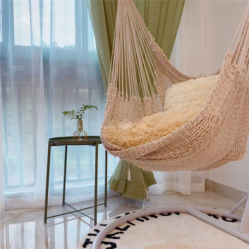 북유럽 스타일 화이트 해먹 스윙 홈 가든 행잉 해먹 의 - Kids Outdoor Hammock 리뷰 및 가격