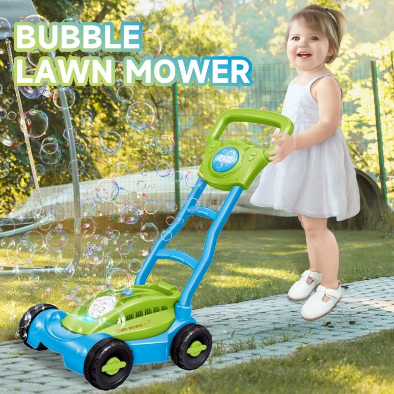 카트형 버블 머신 잔디깎이 물총 장난감, 야외 정원 파 - Kids Outdoor Lawn Mower 리뷰 및 가격