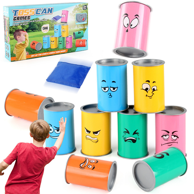 어린이 캔 던지기 게임 세트 실내 및 실외 모래주머니  - Kids Indoor Outdoor Games 리뷰 및 가격