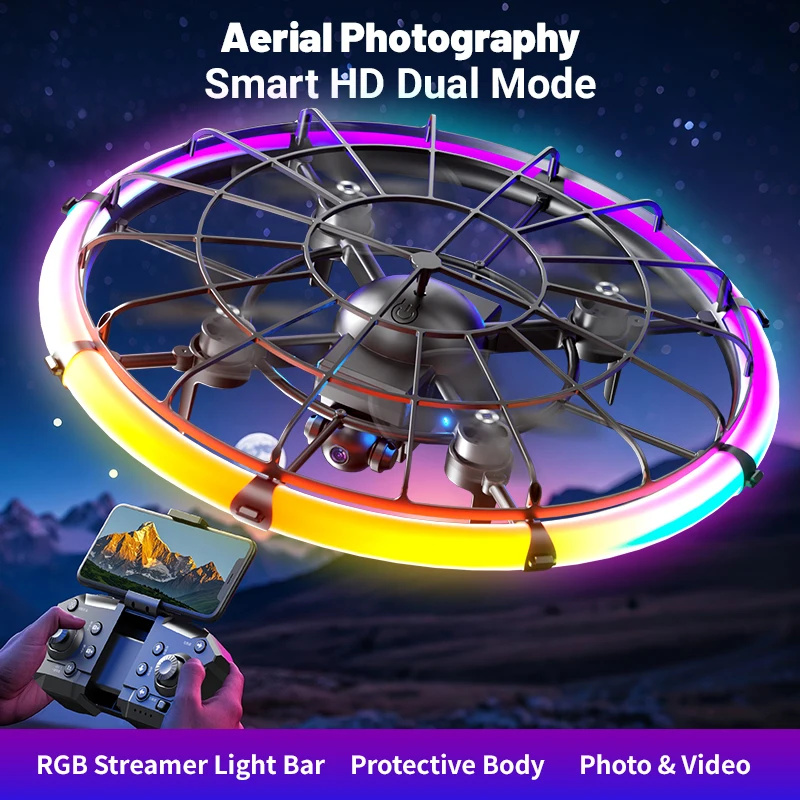 JJRC H145 UFO RC 드론, 듀얼 HD 렌즈, - Kids Outdoor Toy Storage 리뷰 및 가격